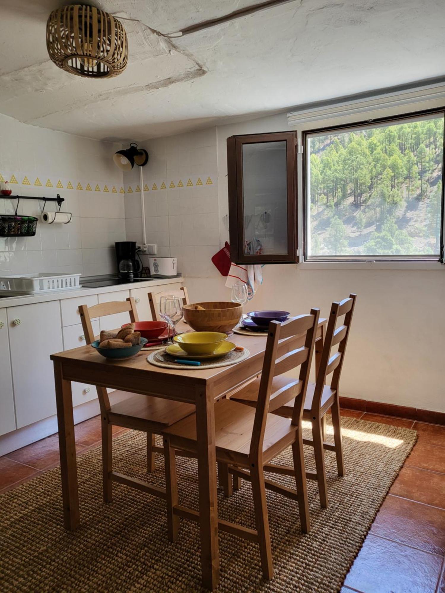 Casa Rural Los Pinares El Juncal De Tejeda 외부 사진
